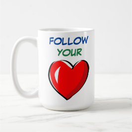 CANECA DE CAFÉ SIGA SEU CORAÇÃO