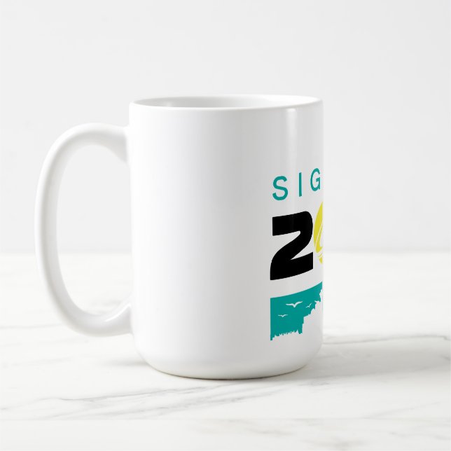 Caneca De Café SIGGRAPH 2025 15oz Mug (Esquerda)