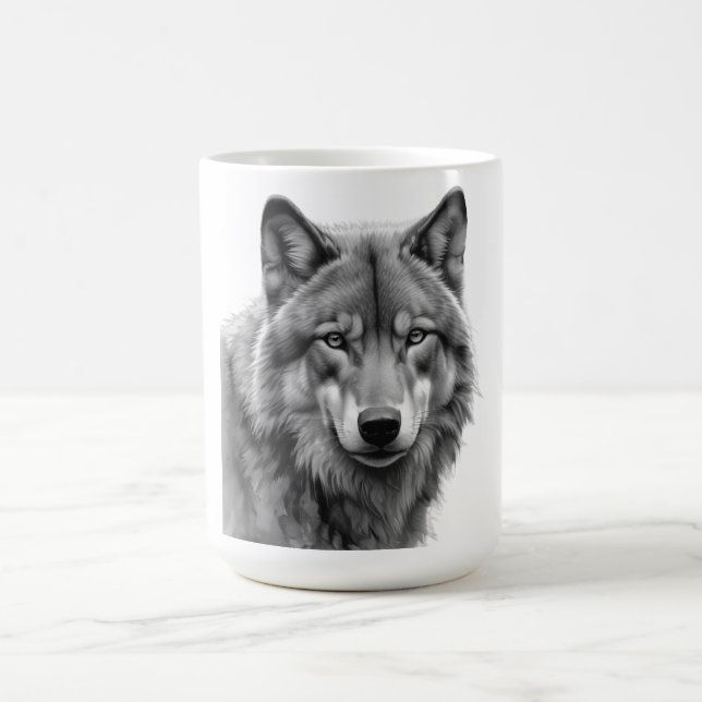 Caneca De Café Sigma Male Lone Wolf (Centro)