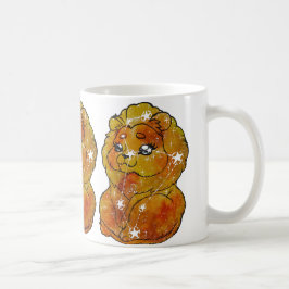 Caneca De Café Signo Zodiacal de Leão