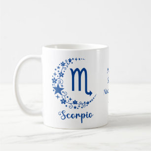 Caneca De Café Signo Zodiacal Escorpião Astronomia Aniversário Az