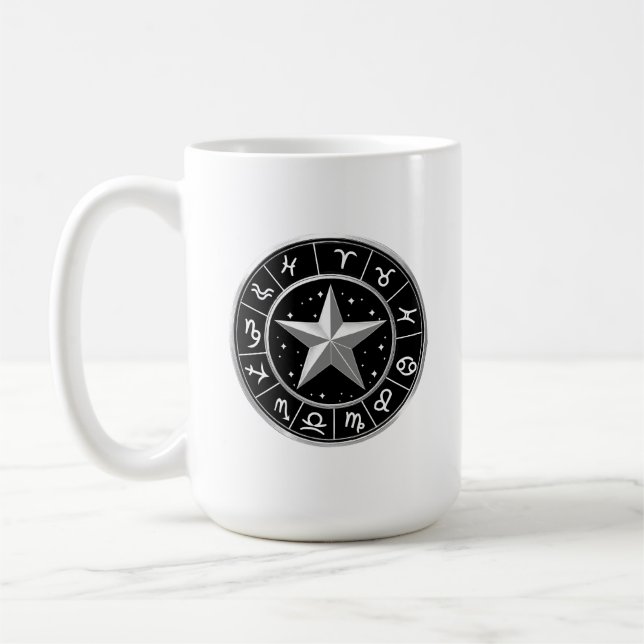 Caneca De Café Signos do zodíaco (Esquerda)