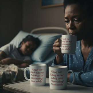 Caneca De Café Silent Strength Mug for Broken Souls