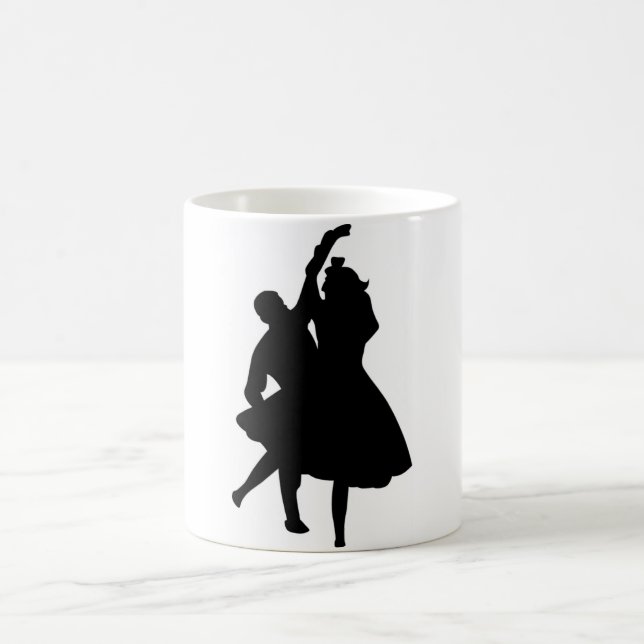 CANECA DE CAFÉ SILHOUETTE DANCERS (Centro)