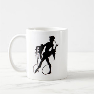 Caneca De Café Silhouette mágico 1920
