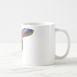 Caneca De Café Silhueta abstrata do congro