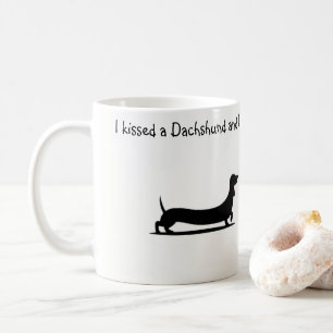 Caneca de café Silhueta Dachshund