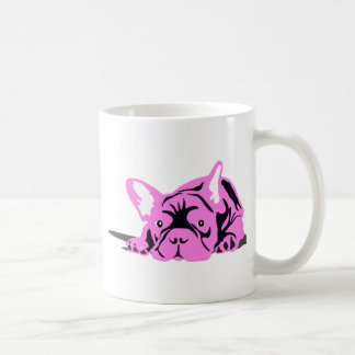 Caneca De Café Silhueta de Bulldog Francês