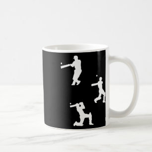 Caneca De Café Silhueta de Críquete - Críquete - Críquete