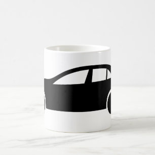Caneca De Café Silhueta de Limusine