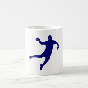 Caneca De Café Silhueta do handball