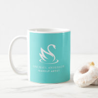 Silhueta Swan Minimalista no Robin do Azul Egg