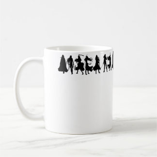 Caneca De Café Silhuetas de Throne Of Glass