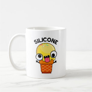Caneca De Café Silicone Funny Sorvete Cone Pun