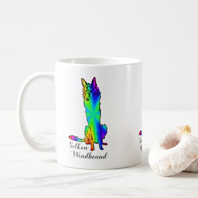 Caneca De Café Silken Windhound Mug (Com Donut)
