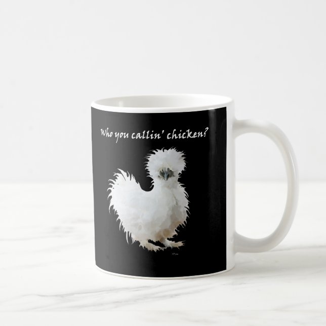 Caneca De Café Silkie Chicken  (Direita)