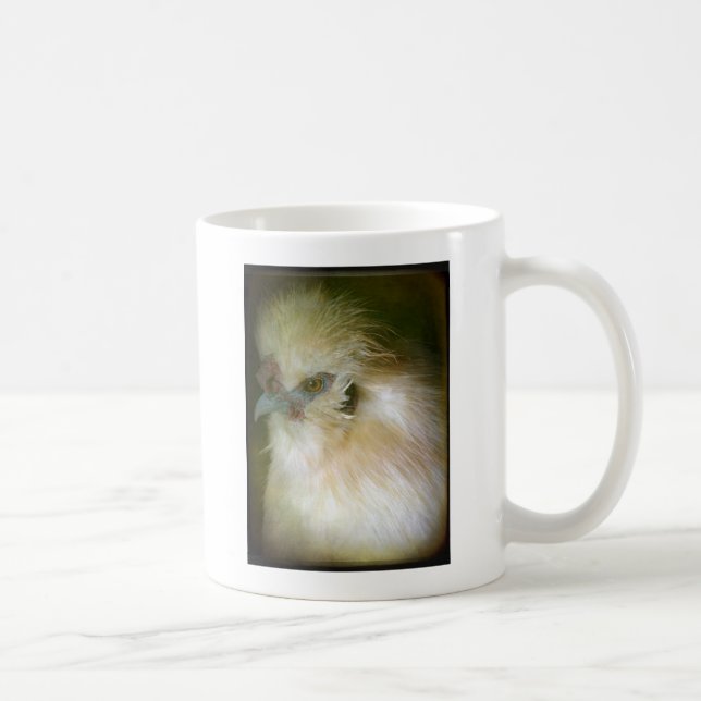 Caneca De Café Silkie Rooster (Direita)