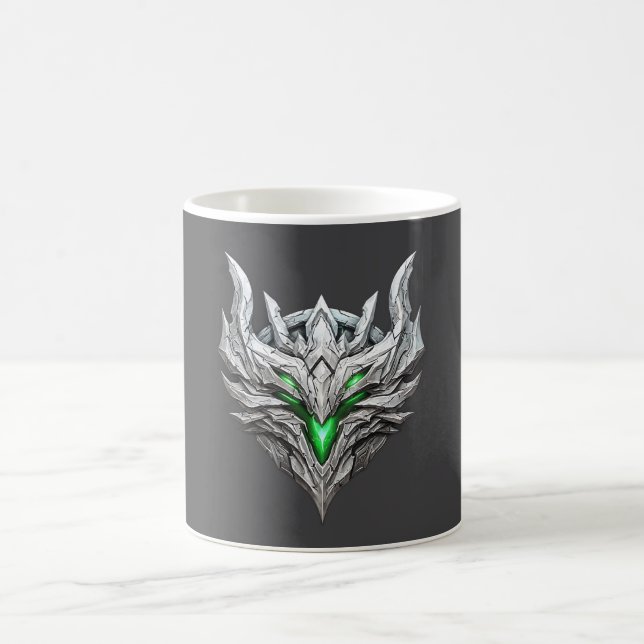 Caneca De Café Silver Dragon Emblem (Centro)