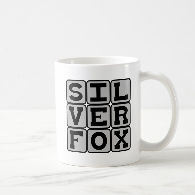 Caneca De Café Silver Fox, Idoso Lothario (Direita)