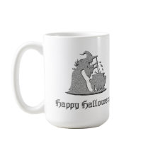 Silver Witch e Cauldron Halloween