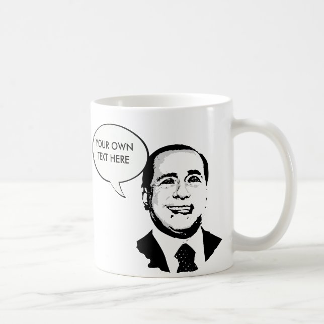 Caneca De Café Silvio Berlusconi (Direita)