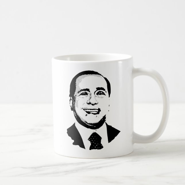 Caneca De Café Silvio Berlusconi (Direita)