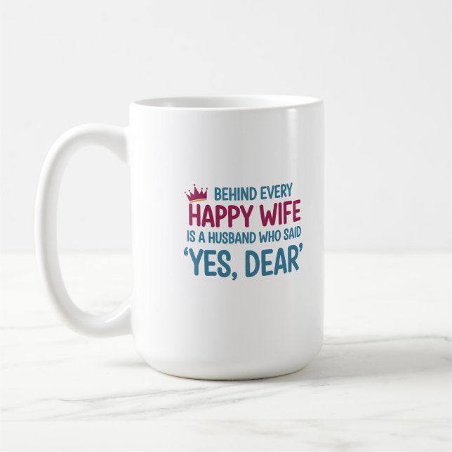 Caneca De Café Sim, Caro — A Chave da Felicidade (Esquerda)