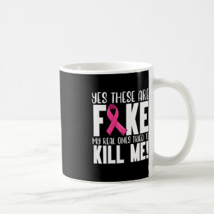 Caneca De Café Sim, Estes São Falso Mês de consciência do câncer