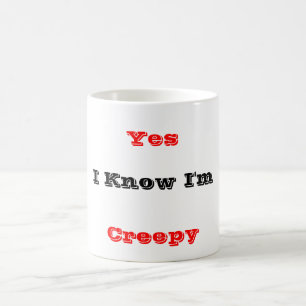 Caneca De Café Sim eu sou assustador