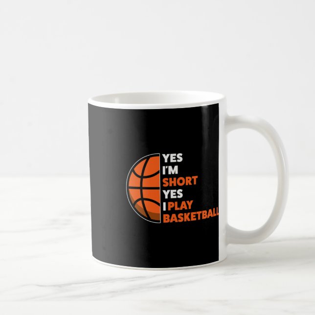 Caneca De Café Sim, eu sou Short Play Sketll Sketll Game  (Direita)