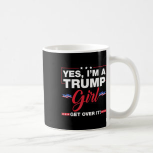Caneca De Café Sim, Eu Sou Uma Garota Idiota Que Supera As Eleiçõ