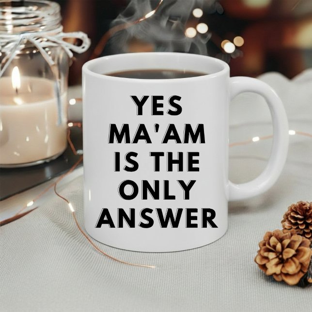 Caneca De Café Sim, Mães É A Única Resposta (Criador carregado)