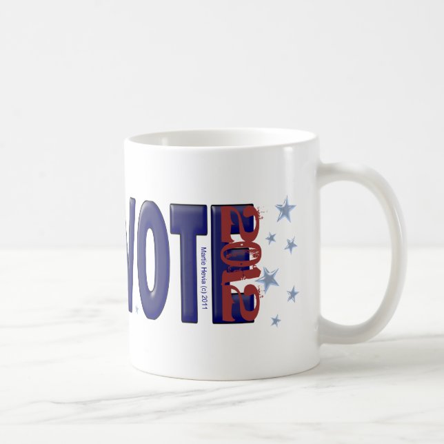 Caneca De Café Sim, Podemos Fazer Melhor: Votação 2012 (Direita)