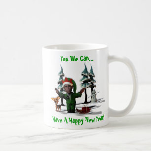 Caneca De Café Sim, Podemos... Ter Um Feliz Ano Novo.