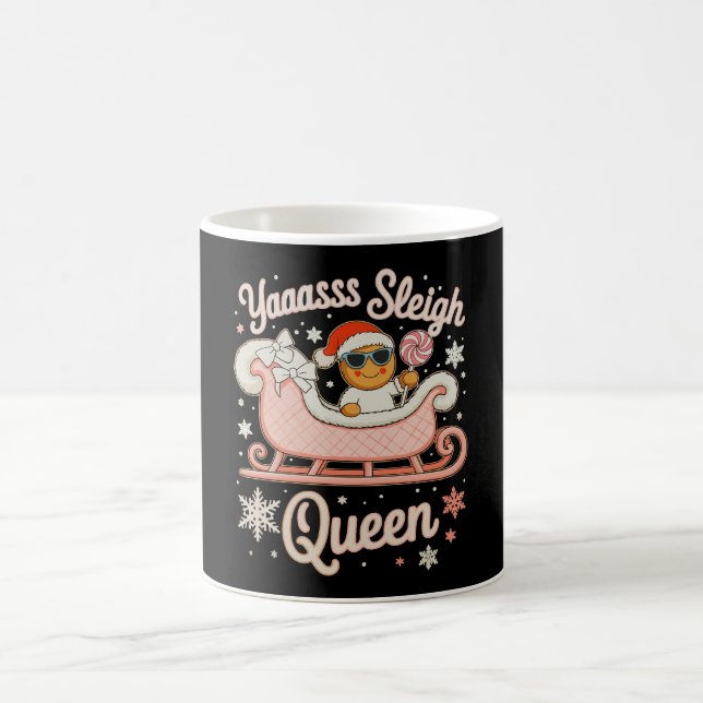 Caneca De Café Sim Rainha do Trenó Pão de Mel Rosa Natal (Centro)