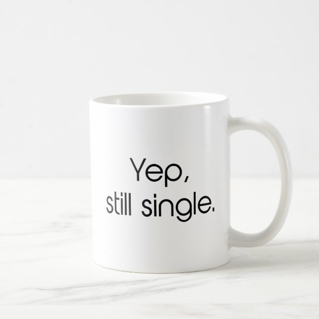 Caneca De Café Sim, Solteiro (Direita)
