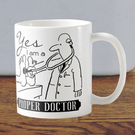 Caneca De Café Sim, sou um médico adequado.