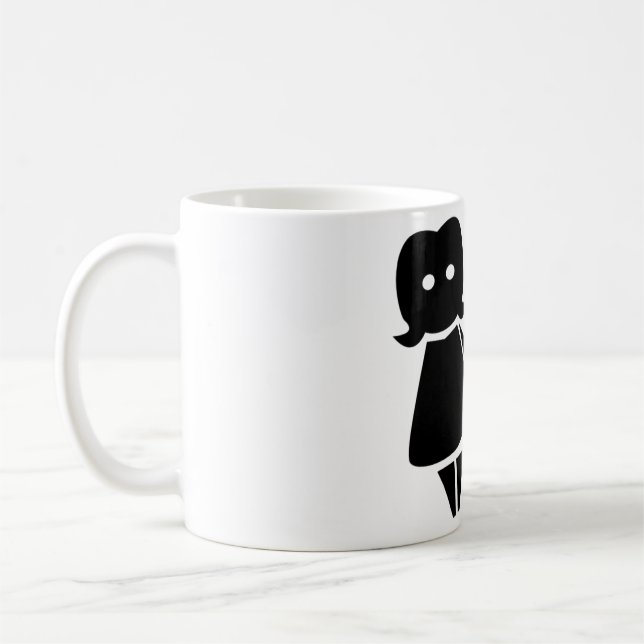 Caneca De Café Símbolo Astrológico Gemini (Esquerda)