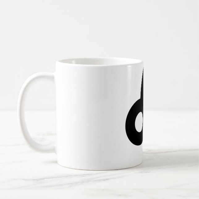 Caneca De Café Símbolo Astrológico Leo Sinal 6 (Esquerda)