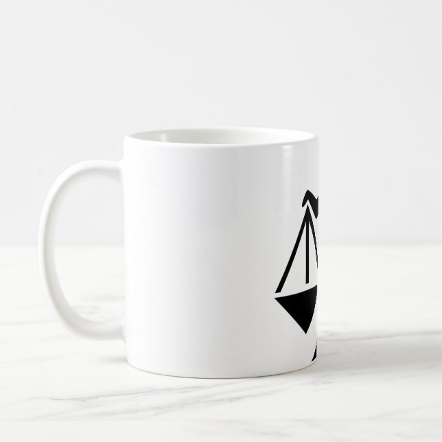 Caneca De Café Símbolo Astrológico Libra Sinal 1 (Esquerda)
