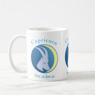 Caneca De Café Símbolo Capricorn Thunder_Cove
