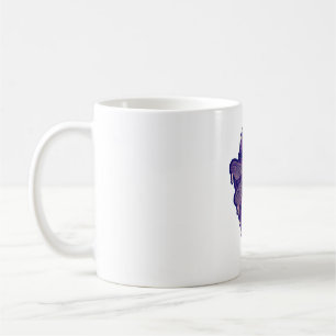 Caneca De Café Símbolo da Flor de Vida Mandala, Dragonfly Geométr