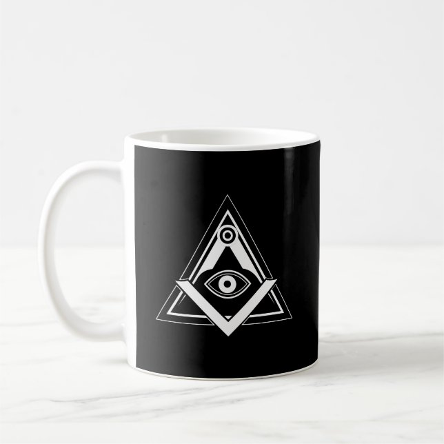 Caneca De Café símbolo da maçonaria (Esquerda)