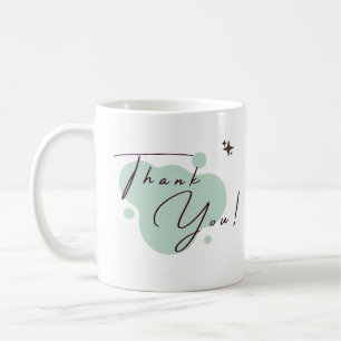 Caneca De Café Símbolo de Apreciação: Significativo 'Obrigado'