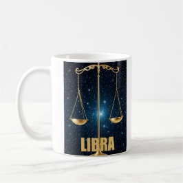 Caneca De Café Símbolo de astrologia de Libra