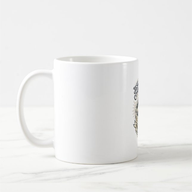 Caneca De Café Símbolo de conforto de Jesus cobertor Jesus cobert (Esquerda)