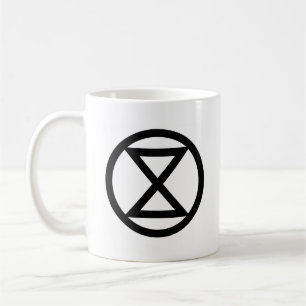 Caneca De Café Símbolo de extinção