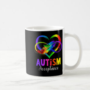 Caneca De Café Símbolo de infinito de aceitação e conscientização