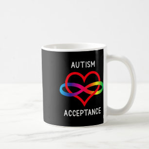 Caneca De Café Símbolo de Infinito de Aceitação Pro Autismo Para