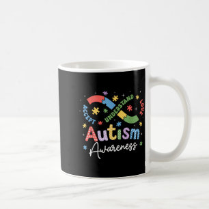 Caneca De Café Símbolo de Infinito de Consciência do Autismo Acei